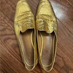 The Row gold loafers - still have A LOT of love. Too small for me!